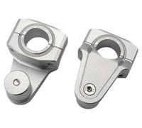 RAXIMO Rehausseur guidon Vario, hauteur 55 mm 28,6 mm, argent, avec ABE