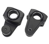 RAXIMO Rehausseur guidon Vario, hauteur 55 mm 28,6 mm, noir, avec ABE