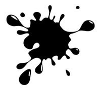 Raxove Autocollant réfléchissant amusant pour voiture, éclaboussures de peinture - Autocollants créatifs pour porte, mur, salon et voiture