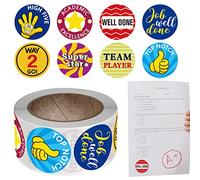 Raxove Autocollants de récompense | Autocollants bien faits à thème animal pour enfants d'âge scolaire,Louez le bon travail et le comportement des autocollants pour animaux, matériel pour l'école