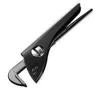 Raxove Clé pour pince de plomberie, clé pour pince pour pompe à eau, pince de plomberie réglable haute résistance | Collier de serrage pour tuyau d'eau avec poignée fine givrée pour