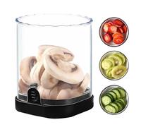 Raxove Coupe à trancher aux fruits, trancheuse à fraises - Coupe fraises et bananes en acier inoxydable - Coupe fraise, gadget de cuisine pour fruits et légumes, trancheuse en acier inoxydable