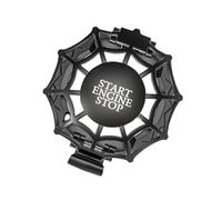 Raxove Couvercle du bouton d'alimentation de voiture, Couvercle du bouton de démarrage d'araignée | Coque de protection adhésive pour boutons d'alimentation - Protection du bouton d'alimentation