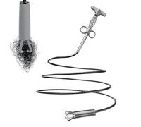 Raxove Dispositif d'élimination des colmatages d'échappement du serpent, serpent d'échappement | Outil pour enlever les drains | Dispositif pour éliminer les colmatages d'échappement