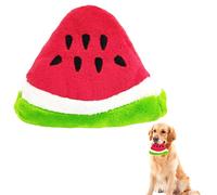 Raxove Jouet couineur en forme de fruits, jouet interactif en peluche pour petit chien | Jouet interactif pour chiot à renifler pour nettoyer les dents et masser les gencives pour satisfaire l'envie