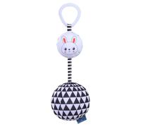 Raxove Jouet pour poussette, jouet pour poussette pour animaux - jouet avec balle de suivi pour la petite enfance, jouet pour entraînement auditif et visible, voyage, balle