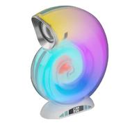 Raxove Mini haut-parleur Conch, haut-parleur sans fil | Haut-parleur avec éclairage RVB - Lecteur de musique, haut-parleur créatif, boîte de son, boombox audio pour hommes et femmes