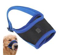 Raxove Muselière pour chiens de petite taille pour mordre - Muselière pour chiens de toilettage - Housse à mâcher en tissu doux anti-aboiements, réglable, respirant, confortable