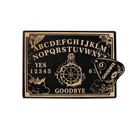Raxove Planche à pendule en bois | Planche en bois de divination noire | Tableau magique Carven en bois planche Ouija, Kit de fournitures d'Wiccan de sorcellerie, fournitures de jeux de réunions de