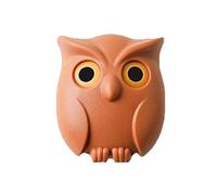 Raxove Porte-clés avec hibou de nuit, crochets porte-clés magnétiques avec hiboux, porte-clés magnétique avec hibou adhésif monté au mur, pour maison, chambre à coucher, bureau