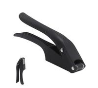 Raxove Presse à ail manuelle, presse à ail avec manche ergonomique, presse manuelle, hachoir à ail, presse à ail, broyeur à ail en acier inoxydable pour noix, hachoir à ail