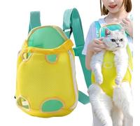 Raxove Sac à dos pour animaux de compagnie, sac à dos pour chat avec support de poitrine portable | Sac à dos de voyage pour animaux de compagnie, sac à dos pour petits chiens avec jambes vers