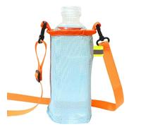 Raxove Sac pour Bouteille d'eau - Housse en Maille de Nylon isolée avec Sangle pour Bouteilles d'eau, Tasses à thé au Lait et Plus, Multicolore, Blue Orange Cup Cover, Voir Description