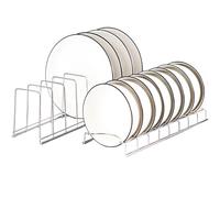 Raxove Support égouttoir à vaisselle, égouttoir à vaisselle 2X | Organisateur pour assiettes et bols, égouttoir à vaisselle en acier inoxydable, support de vaisselle pour plan de travail de cuisine