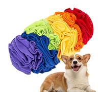 Raxove Tapis à renifler pour chiens - Tapis d'alimentation pour chiot | Jouets puzzle pour chien, tapis d'enrichissement pour animaux de compagnie pour le dressage des odeurs et une alimentation lente