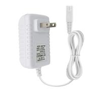 RAXSEG Chargeur de rechange pour hydropulseur Waterpik WP360 WP462 WP450 WF13 WP100, adaptateur de cordon d'alimentation (blanc)