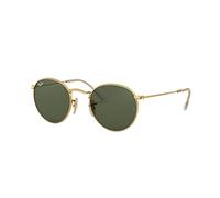 Ray-Ban Lunettes de soleil - ROUND METAL - RB3447N - 001 - 50mm - Or, Ronde