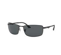 Ray-Ban 0rb3498 Montures de Lunettes, Noir (Matte Black/Polar Gray), 64 Homme
