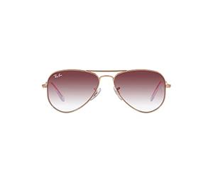 Ray-Ban 0RJ9506S Sunglasses, Or Rose/Violet Ombré, 52 Mixte Enfant