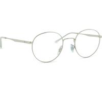 Ray - Ban Unisex Ray - Ban RX3681V 2501 Montures optiques Métal Argent Transparent Pantos Normale