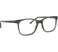 Ray - Ban Unisex Ray - Ban RX5446 8453 Montures optiques Acétate Gris Transparent Carré Normale