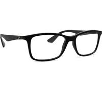 Ray - Ban Unisex Ray - Ban RX7047 5196 Montures optiques Injecté Noir Transparent Carré Normale