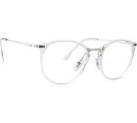 Ray - Ban Femme Ray - Ban RX7140 2001 Montures optiques Injecté Transparent Transparent Pantos Normale