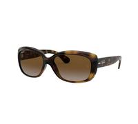 Ray-Ban 4101 Montures de Lunettes, Marron (Light Havana/Greygradientbrownpolar), 58 Femme