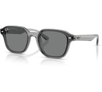 Ray - Ban Unisex Ray - Ban RB4458D 645087 Lunettes de soleil Nylon Gris Marron Carré Normale