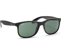 Ray-Ban Lunettes de soleil RB4202 Andy 606971 Noir Verres verts 55 mm