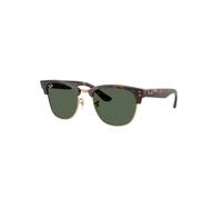 Ray - Ban Unisex Ray - Ban RBR0504S CLUBMASTER REVERSE 1359VR Lunettes de soleil Acétate Tortue Vert Carré Normale