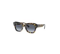 Ray-Ban Lunettes de soleil RB2186 State Street Unisexe Brun Taille 52 mm Authentiques