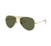 Ray-Ban Aviateur Grand Métal 001/58 0RB3025 Arista Vert Polarisé