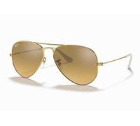 Ray ban Aviateur Lunettes Rb3025 001/3k 62-14 Arista Or Marron / Argent Miroir