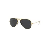 Ray-Ban Aviator Classic Lunettes De Soleil Monture Or Legend Verres Noir Polarisé 58-14