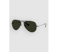 Ray-Ban Aviator Large Metal Gunmetal Lunettes de Soleil gris Uni