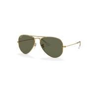 Ray-Ban - Aviator Large Metal - Lunettes de soleil T58 - Arista - Green Polarized