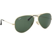 Ray - Ban Unisex Ray - Ban RB3025 AVIATOR 181 Lunettes de soleil Métal Or G15 Pilote Normale