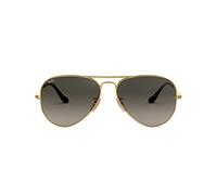 Ray-Ban - Aviator - Lunettes de soleil Aviator en métal RB3025 62 mm, or (verres dégradés gris)