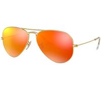 Ray-Ban - Lunettes de Soleil - RB3025 Aviator Metal Aviator 58 mm, Gold (112/85), 58 mm