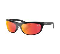 Ray-Ban Lunettes de soleil Balorama RB4089 Homme Noir 62 mm Miroir Rouge