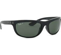 Ray-Ban Lunettes de soleil Homme RB4089 Balorama Injecté Noir Verres G-15 Polarisés Carré 601/58