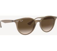 Ray Ban Ban Beige & Brown Lens RB4305 Round Sunglasses