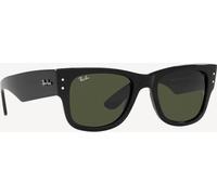 Ray Ban Ban Black Mega Wayfarer Sunglasses