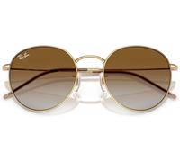 Ray Ban Ban Gold Round Reverse Round Sunglasses