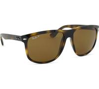 Ray - Ban Homme Ray - Ban RB4147 BOYFRIEND 710/57 Lunettes de soleil Nylon Tortue Marron Carré Polarisé