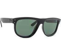 Ray-Ban Lunettes de soleil unisexe RBR0501S Boyfriend Reverse 6677VR Injecté Noir G15 Carré Normale