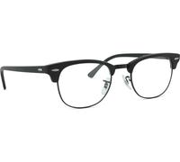Ray-Ban - Clubmaster Optical Frame - unisex - Accessoires - Noir - Taille: 51 MM