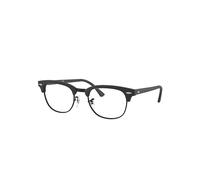 Ray-Ban Clubmaster Optics Monture Noir Verres Transparents 49-21