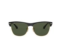 Ray-Ban Clubmaster Oversized Montures de Lunettes, Noir (Demi Shiny Black), 57 mm Homme